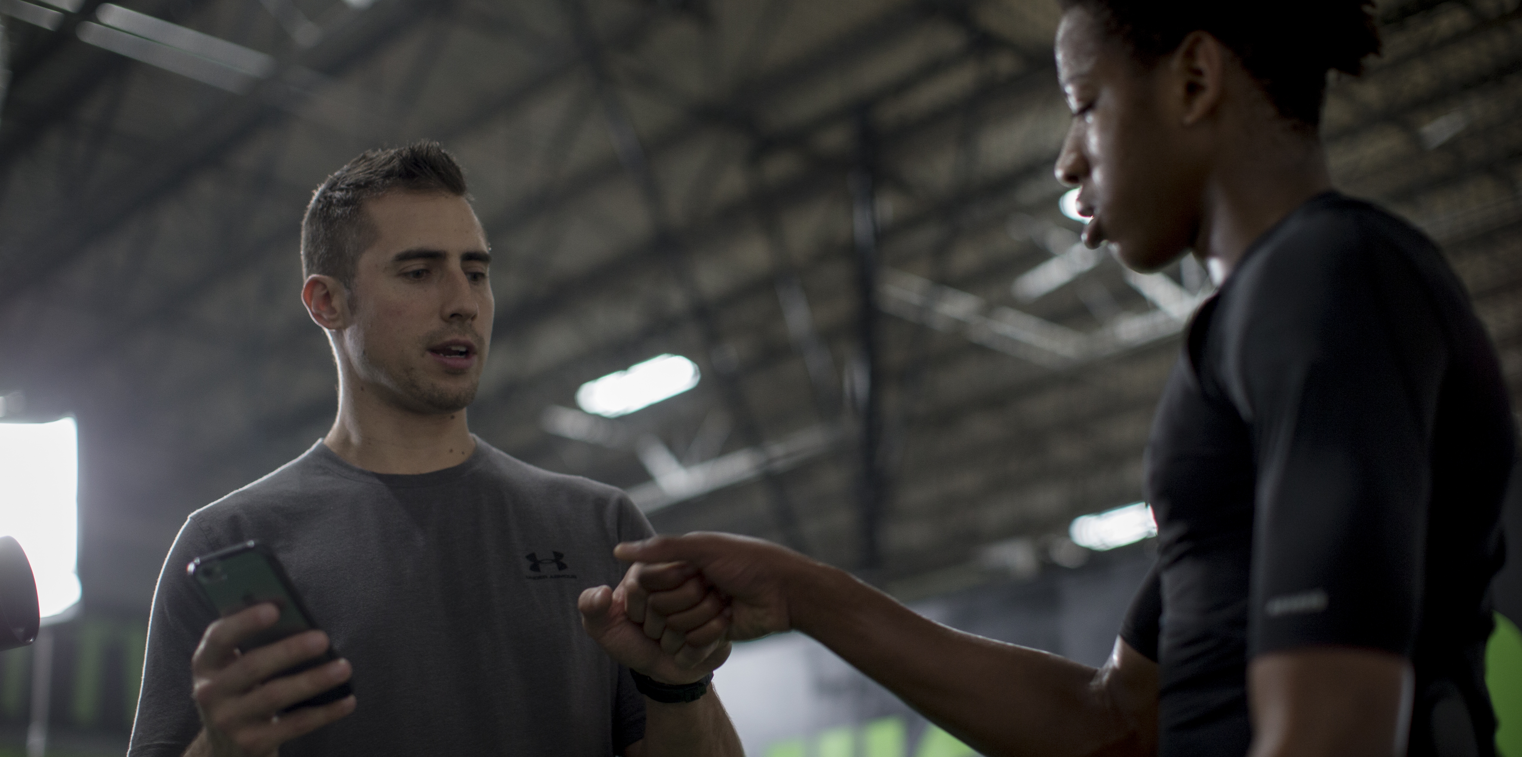Irik Athlete Fist Bump